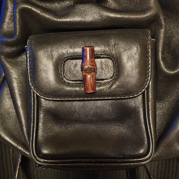 Gucci Bamboo Handle Mini Backpack - Picture 2 of 16